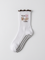 Pilates & Coffee Grip Socks